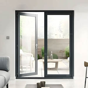 Nfrc Aama As2047 <span class=keywords><strong>Porte</strong></span> <span class=keywords><strong>d</strong></span>'<span class=keywords><strong>entrée</strong></span> en aluminium insonorisée Portes <span class=keywords><strong>d</strong></span>'<span class=keywords><strong>entrée</strong></span> battantes à 6 panneaux - Product Image 5