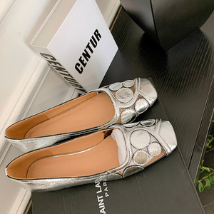 Cialisa <span class=keywords><strong>ballerine</strong></span> completamente fatte a mano in vera pelle Pour Femmes nuovi sandali piatti scarpe da donna scarpe eleganti piatte da donna all'ingrosso - Product Image 3