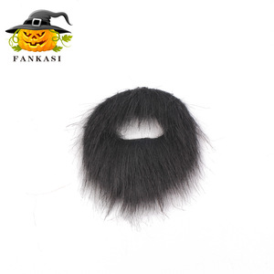 Barbas Autoadhesivas Fankasi, 3 Piezas, Barba Falsa Negra, Marrón y Ruiva, Accesorios de Disfraces para Halloween, Carnaval y Fiestas - Product Image 4