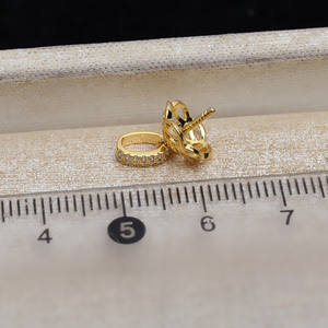 S925 Silver Wrapped Hat Pendant Female DIY Pearl 9-10 Accessories Gemstone JG5216 Head <b>Concealer</b> Pendant with Empty Holder - Product Image 4