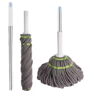 Bán buôn sợi nhỏ xoắn lau tay-miễn phí vắt | cực lớn lau đầu xoay dài xử lý tự xoắn nước lau - Product Image 4