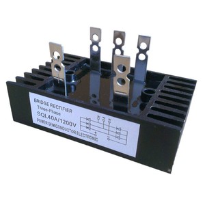 Three Phase Bridge <b>Rectifier</b> SQL40A 1200V 40A Chassis Mount Power Semiconductor - Product Image 1