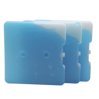 Packs de glace en gel en plastique PE durables et réutilisables, isolés et thermiques, pour refroidir les éléments dans les aliments congelés