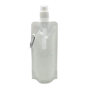 Pochette souple personnalisée de 480 ml avec bec verseur pour liquides, qualité alimentaire, sac en plastique pour eau potable, pochette verticale avec bec verseur - Product Image 6