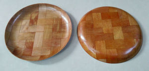 Juego de platos de madera de 13 "con cuencos novedosos, vajilla artesanal duradera y ecológica para restaurantes y hoteles, opción de logotipo personalizado - Product Image 4