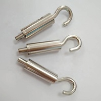 Pince de câble réglable en laiton avec clip de câble métallique pour panneau d'affichage en acier, cuivre et PVC pour système de suspension
