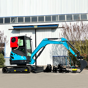 Envío gratis mini excavadora de 3,5 toneladas mini excavadora CE/EPA hidráulica granja pequeña excavadora 1 tonelada 2 toneladas precios cubo pulgar para la venta - Product Image 5