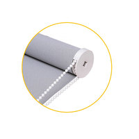 Chaîne de perles en plastique blanc 4,5 mm Chaîne de stores verticaux pour accessoires de rideaux