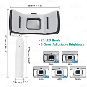 Lampe LED Professionnelle Horyn pour Photographie Dentaire, Contrôle Bluetooth, Luminosité Réglable, Équipement Photo pour Traitements Dentaires - Product Image 4