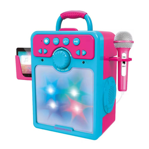 Jouet musical pour enfants, machine à karaoké à domicile, haut-parleurs, musique, machine à chanter pour enfants avec micro, jouets éducatifs précoces 2025 - Product Image 1