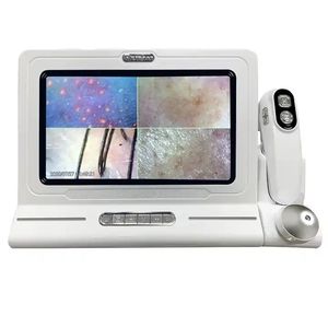 Appareil de beauté à vente chaude 2025, analyseur de cheveux et de peau 2 en 1 à lumière LED pour un usage domestique, portable - Product Image 1