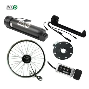 LVCO Mini 20 Inch Fat Tire Electric Bike Rims Kits Electric Bicycle Malaysia Conversion Kit With Battery