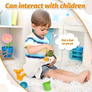 Personnalisé oie cygne en peluche canard animaux en peluche oie blanche peluches jouet cadeaux pour enfants garçons filles poupée mignonne - Product Image 5