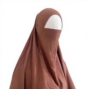 Khimar français pour femmes musulmanes Safamedina, traditionnel, élégant et modeste, marque Sapphire. - Product Image 4