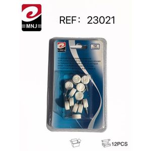 MNJ Plastic Screw Anchors 12Pcs Round Head For Wall Mounting Fixing - Product Image 3