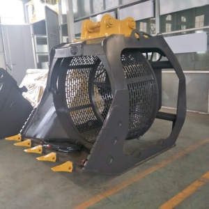 Excavateur en acier portable haute résistance à criblage rotatif Offre Spéciale drague minière d'<span class=keywords><strong>or</strong></span> seau de mine basculant - Product Image 5