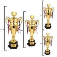 Trophée de chant portable en métal de haute qualité, personnalisé, vente directe d'usine DEMO, cadeau de bienvenue, trophée d'or pour concours de chant