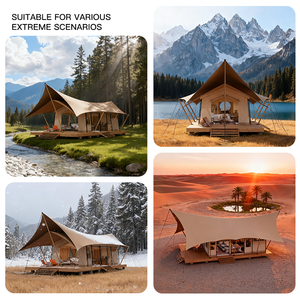 Customized Factory Price Level 8 Windproof Family Vacation Luxury Stretch <strong>Tent</strong> - Product Image 6