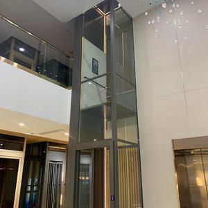 Plataforma elevadora de tracción hidráulica familiar de 400kg, elevador de uso doméstico de pisos de Casa autoconstruido - Product Image 5