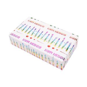 2025 New Design <b>Birthday</b> Stamping Gift <b>Wrapping</b> <b>Paper</b> 43*300 cm <b>Roll</b> Design <b>Wrapping</b> <b>Paper</b> 3 <b>Rolls</b> a Set - Product Image 1
