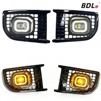 Kit de feux antibrouillard LED pour Land Rover Defender 90/110/130 2020+, DRL avec faisceau de câblage, style ambre ou blanc disponible