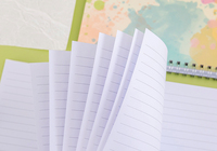 Échantillons gratuits impression personnalisée Promotion journal exercice personnalisé spirale a4 a5 cahier scolaire
