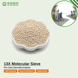 Peneira Molecular 13X, Zeólita 13X de Alta Pureza, Dessecante Industrial em Pellets para Purificação de Gá<span class=keywords><strong>s</strong></span>, Agente Auxiliar Químico - Product Image 3