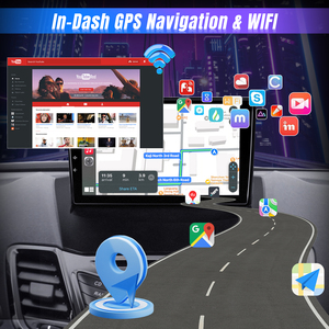 Distribuidor al por mayor Android Auto CarPlay Sistema de radio Pantalla grande Navegación GPS Reproductor de <span class=keywords><strong>MP3</strong></span> multifunción para automóvil - Product Image 5