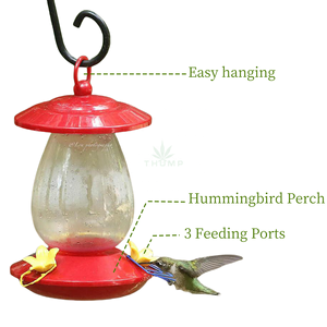 Vogels Feeder Glas Materiaal Beste Kwaliteit Kolibries Feeder Thuis Gebruik - Product Image 3