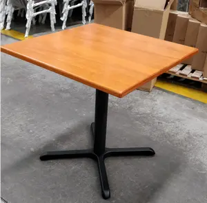 Mesas de café para restaurante comercial moderno de gran venta 2019, mesas de restaurante hechas a medida
