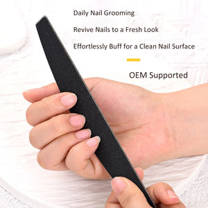 <span class=keywords><strong>Lima</strong></span> de uñas de esmalte de Gel UV de doble cara gris, papel de lija de manicura <span class=keywords><strong>Lima</strong></span> con esmeril recto <span class=keywords><strong>para</strong></span> aplicación de esmalte de uñas - Product Image 3