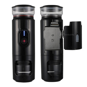 Anbo 2 en 1 Machine à café portable <span class=keywords><strong>rechargeable</strong></span> avec batterie détachable pour voiture Cafetera Portatil avec auto-chauffage - Product Image 1