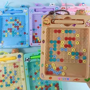 Magnetic <b>Bead</b> Maze Decor, Montessori Style Educational Desktop Ornament - Product Image 1