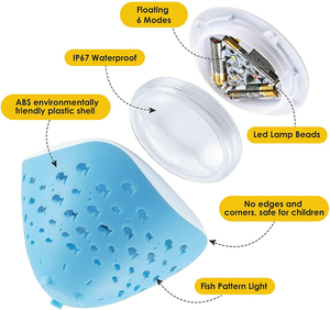 Projecteur LED <span class=keywords><strong>pour</strong></span> piscine, petit éclairage de piscine submersible étanche IP67 RGB, lumière <span class=keywords><strong>pour</strong></span> bain de bébé, lumière <span class=keywords><strong>pour</strong></span> fontaine de piscine - Product Image 4
