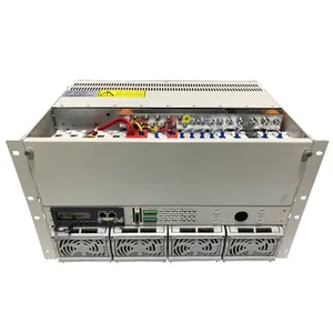 Customizable 2U rack mount transformer rectifier power system 220v ac to 110v dc converter with telecom for base station