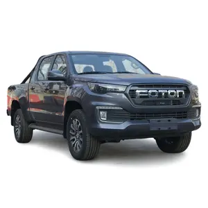 Foton Pickup Truck 4x4 Trucks Gasoline Diesel Black Yellow Customization for Sale