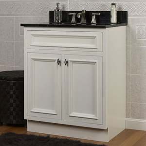 Bathroom <b>Cabinet</b> Solid Wood White Color Bathroom Furniture <b>Cabinet</b> - Product Image 5