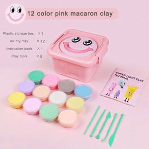Vente directe d'usine, argile ultralégère, 24 couleurs, ensemble de jouets DIY pour enfants, pâte à modeler - Product Image 2
