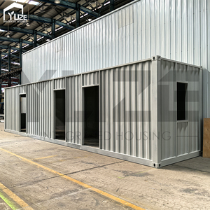 Tối giản 40ft Modular 4 Phòng Ngủ container Nhà Lý tưởng cho chỗ ở trang web hoặc sử dụng văn phòng - Product Image 1
