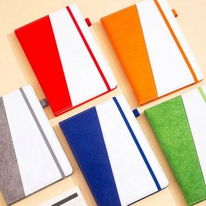 Custom Eco-Friendly Kraft Paper Cover Gift Stylish A5 <b>Diary</b> <b>Notebook</b> for Business and Office - Product Image 3