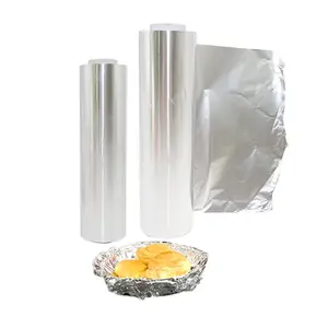 Rolo de alumínio para uso doméstico, papel alumínio para embalagens farmacêuticas, rolo de alumínio de qualidade alimentar