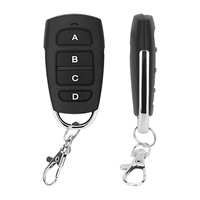 Abridor de puerta RF, interruptor de código rodante, Control remoto, 4 botones, Control de puerta de garaje