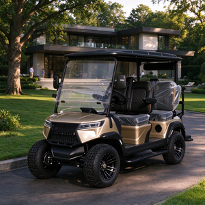 Carrito de Golf Eléctrico de Largo Alcance para 4 Personas, 48V105Ah, de Litio, Todoterreno, en Venta - Product Image 1