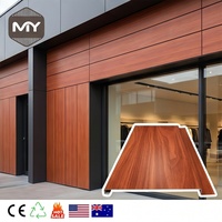 Panneau de soffite ventilé en aluminium pour système de plafond, durable, ignifuge, installation rapide, extérieur