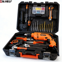 Kit d'outils de réparation en acier CR-V haute résistance, ensemble robuste et robuste pour l'entretien domestique et industriel