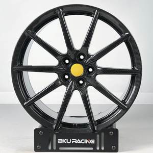 Fibra de carbono Bku para <span class=keywords><strong>Ferrari</strong></span> 458 488 SF90 296 GTB Roma Spider 5x114,3 rueda forjada 19 20 21 pulgadas llanta de aleación ligera de lujo - Product Image 2