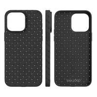 Coque de Téléphone Personnalisée à Dissipation Thermique Texture Tissée pour iPhone 17 16 15 14 12 11 Pro Max Plus Mini Air