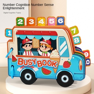 หนังสือกิจกรรมสำหรับเด็กเล็กขายส่ง - ธีมรถยนต์ สติกเกอร์นำกลับมาใช้ใหม่ได้ ของเล่นเสริมพัฒนาการเด็กก่อนวัยเรียน หนังสือกิจกรรมเสริมประสาทสัมผัสสำหรับเด็ก - Product Image 6