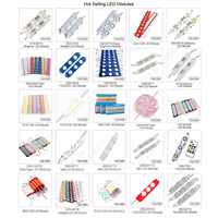 2835 CE Rohs SMD DC 12V/24V 3W 3Led Module haute luminosité étanche Injection Led Module ultrasonique pour la publicité