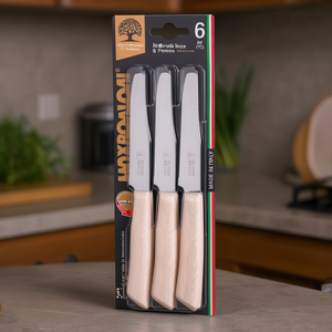Juego de cuchillos 6 piezas Madera blanca 60006S - Product Image 3